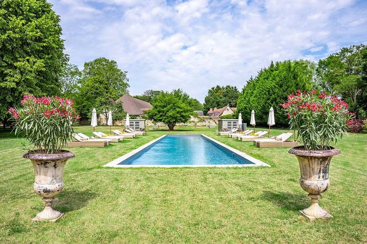 Château pour 14 personnes, avec jardin ainsi que sauna et terrasse en Indre-et-Loire - 2