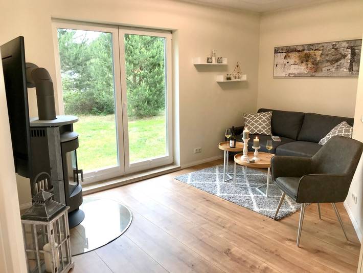 Bungalow für 4 Personen, mit Garten