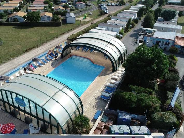 Location de vacances pour 5 personnes, avec bassin pour enfant et jardin à La Faute-sur-Mer