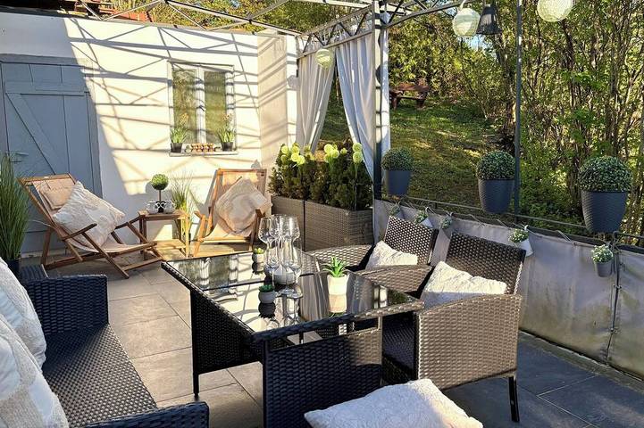 Ferienwohnung für 7 Personen, mit Terrasse in Hechingen