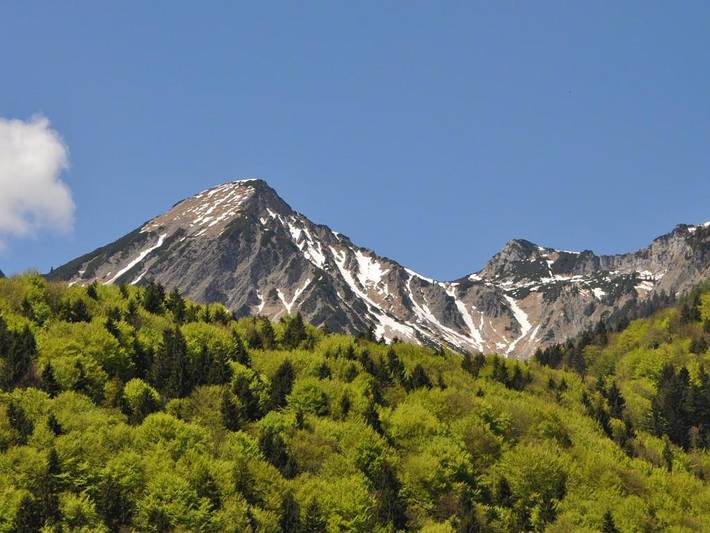 Ganze Ferienwohnung, Ferienwohnung Andrea - Ferienwohnung Andrea -3 Pers, 62qm, 1 Schlafzimmer, Erker, Kachelofen, Balkon in Schleching, Bayerische Alpen