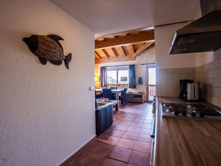 Chalet pour 6 personnes, avec balcon/terrasse à Saint-François-Longchamp - 3