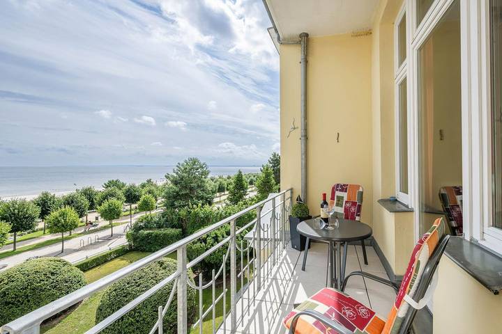 Ferienwohnung für 2 Personen, mit Balkon und Seeblick in Bansin - 2