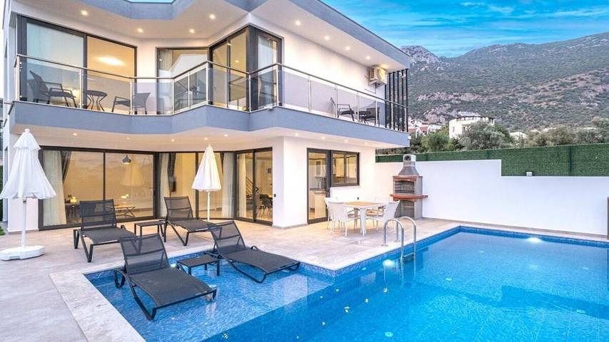 Maison de vacances pour 6 personnes, avec terrasse à Kalkan