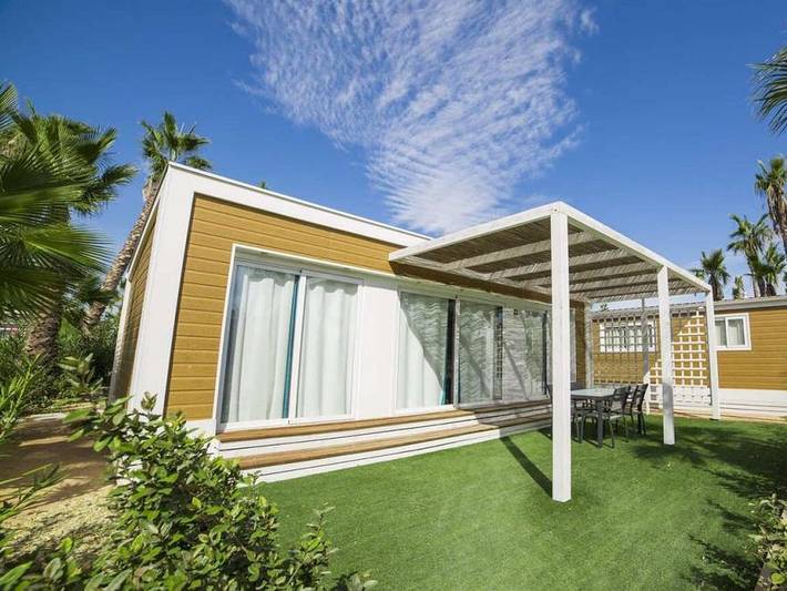 Camping Alannia Costa Blanca - Bungalow 2 personen - Bungalow Cocoa Plus - Preis inklusive für 2 Personen in Crevillent, Alicante Provinz