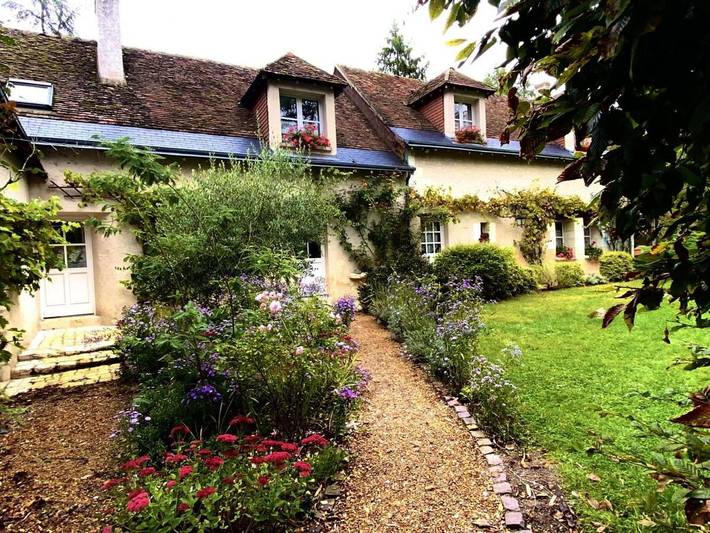 Maison de campagne pour 8 personnes, avec Terrasse et Jardin à Souvigny-de-Touraine