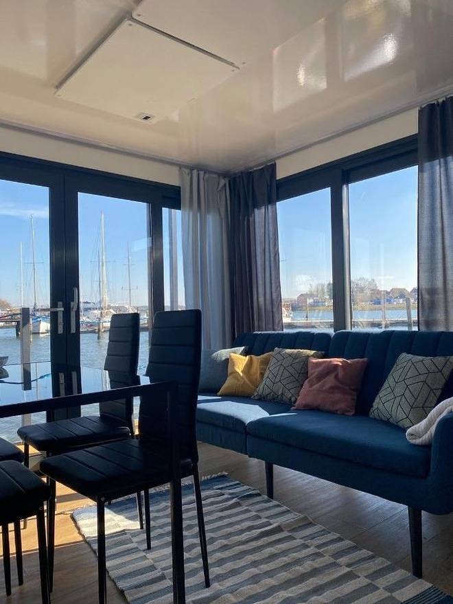 Hausboot für 2 Personen, mit Ausblick in Heiligenhafen - 4