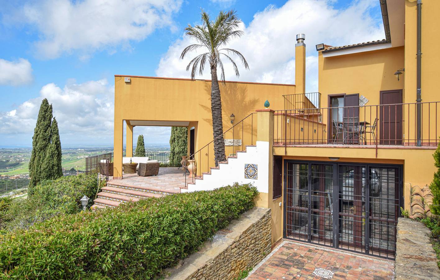 Apartamento con vistas al mar, WiFi, aire acondicionado, aparcamiento y jardín in Sciacca, Provincia de Agrigento
