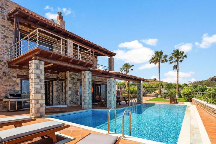 Villa per 6 persone, con giardino e piscina nonché vista oceano, con animali domestici - 1