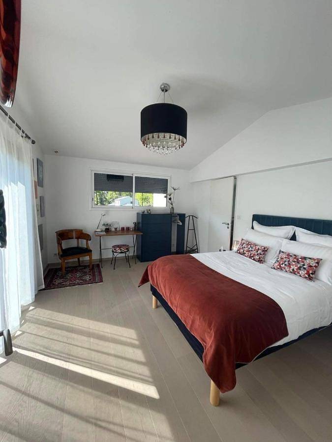 Chambre d’hôte pour 2 personnes, avec piscine et terrasse ainsi que vue et jardin à Saint-Hilaire-de-Riez - 4