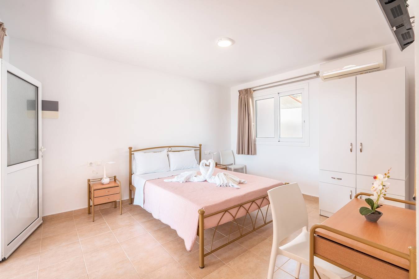 Studio entier, Studio 'Solymar Prive Sea View 2' avec vue sur la mer, Wi-Fi et climatisation in Stegna (Rhodes), Rhodes