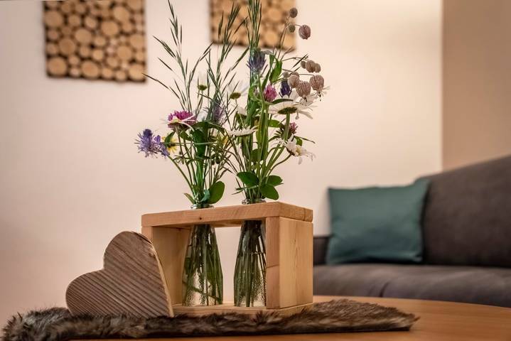Ganze Wohnung, Ferienwohnung "Alpenchalet Niederkofler Arabella" mit Bergblick, Sauna & Garten in St. Johann im Ahrntal, Ahrntal