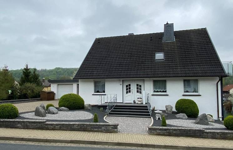 Ferienwohnung für 3 Personen, mit Balkon und Garten sowie Ausblick in Herzberg am Harz