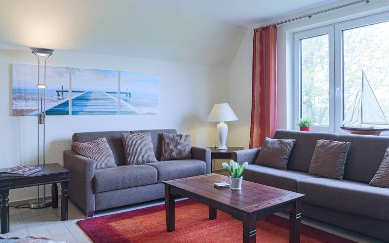 Ferienwohnung für 6 Personen, mit Balkon und Terrasse