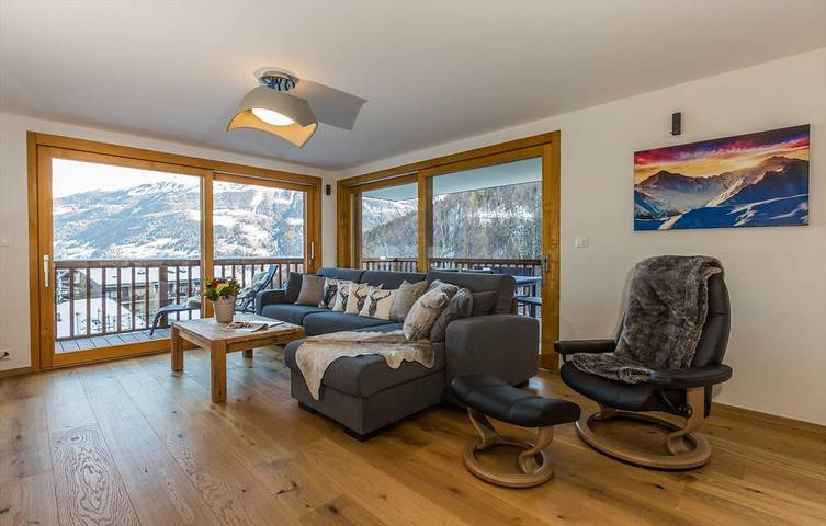 Ferienwohnung für 7 Personen, mit Sauna und Balkon sowie Balkon/Terrasse und Whirlpool in Grimentz