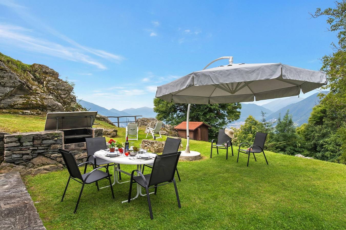Rustico San Martin in Cugnasco-Gerra, Tessiner Alpen