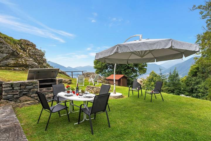 Ferienhaus für 4 Personen, mit Balkon und Kinderpool sowie Seeblick am Lago Maggiore (Schweiz) - 3