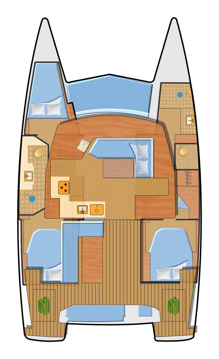 Boot für 4 Personen in England - 2