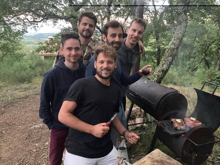 Gîte pour 8 personnes, avec jardin à Peaugres - 4