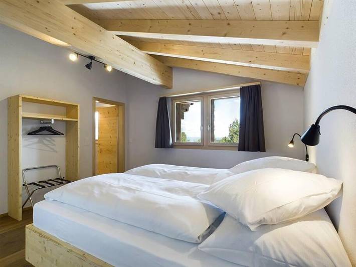 Gîte pour 4 personnes, avec jardin ainsi que vue et balcon à Aeschi bei Spiez - 2