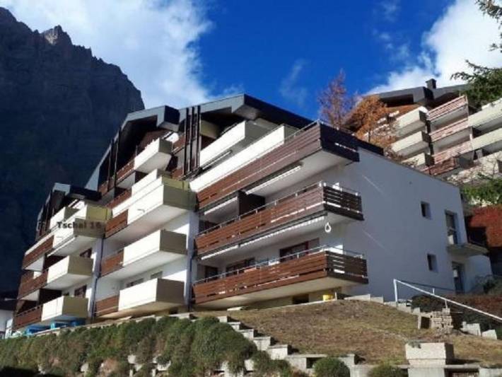 Ferienwohnung für 4 Personen, mit Terrasse und Ausblick in Leukerbad