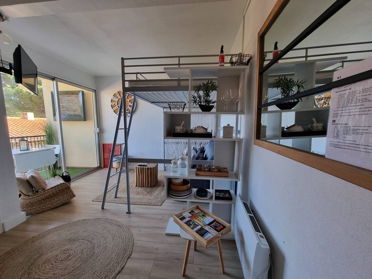 Estudio entero, Estudio para 4 personas con terraza a 300m de la playa in La Côte Vermeille, Colliure