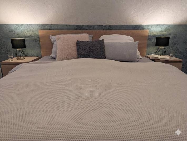 Ferienwohnung für 4 Personen, mit Balkon und Terrasse in Hartheim - 2