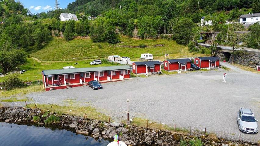 Bungalow für 2 Personen, mit Garten und Ausblick sowie Balkon und Seeblick, mit Haustier in Norwegen - 4