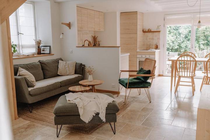 Location de vacances pour 4 personnes, avec jardin à Le Tronchet - 4