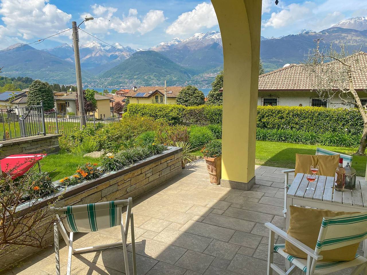 Holiday Villa Archi with garden paradise and lake view in Colico, Alpi Orobie Occidentali