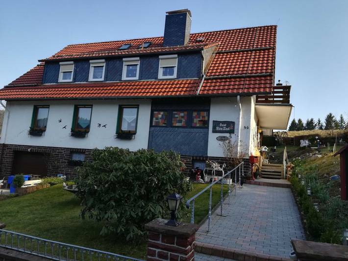 Ferienwohnung für 6 Personen, mit Balkon und Garten sowie Ausblick in Wildemann