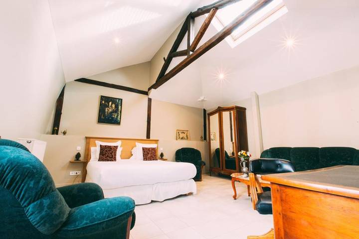 Chambre d’hôte pour 2 personnes, avec Terrasse et Jardin