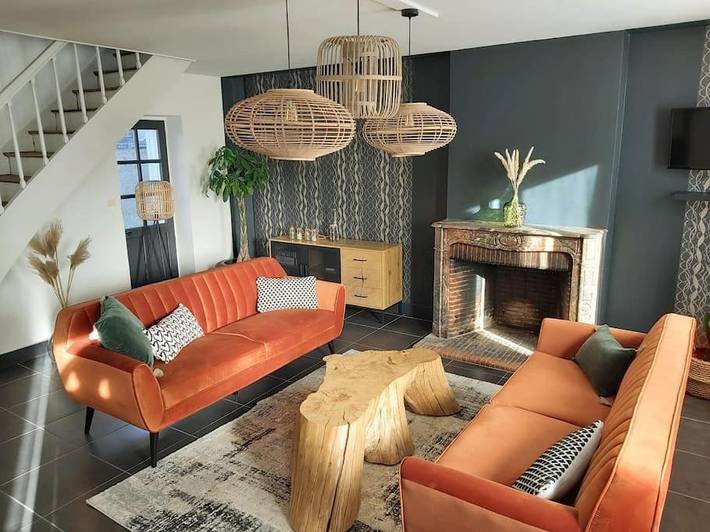 Location de vacances pour 6 personnes, avec terrasse et jardin à Monts - 4