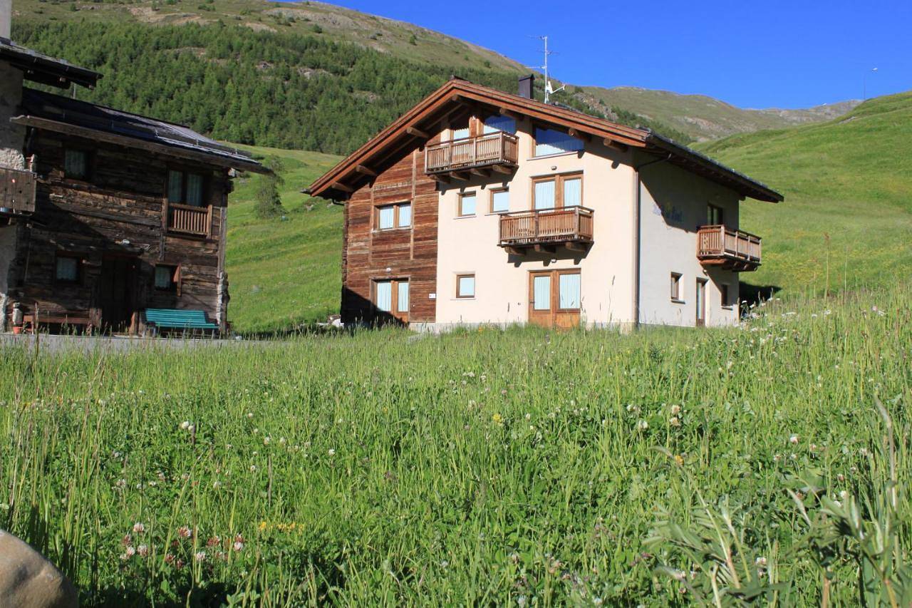 Ganze Wohnung, Ferienwohnung "Bait Del Pont 54" mit Bergblick, Wlan, Balkon und Garten in Livigno, Nationalpark Stilfser Joch
