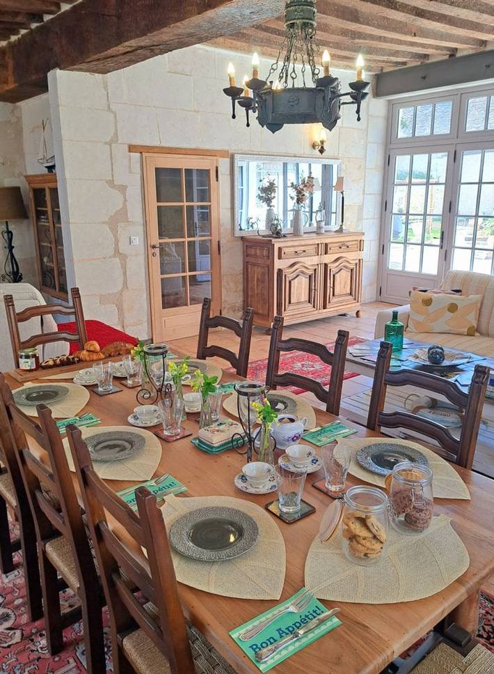 Chambre d’hôte pour 5 personnes, avec jardin en Indre-et-Loire - 3