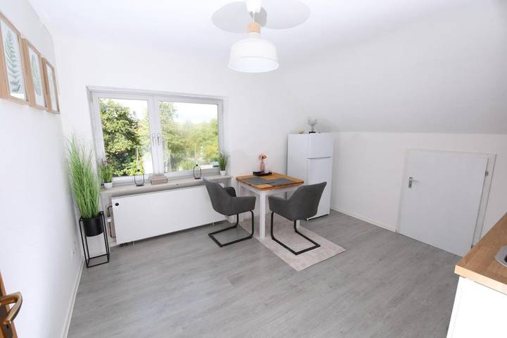 Ferienwohnung für 2 Personen, mit Garten und Ausblick