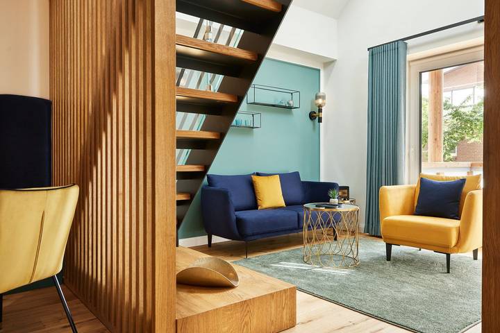 Ferienwohnung für 4 Personen, mit Sauna und Balkon, mit Haustier - 1