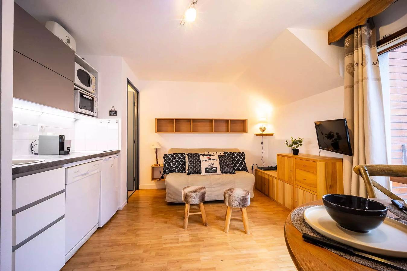 Studio entier, Appartement 4 personnes Saint Lary Village in Saint-Lary-Soulan, Parc national des Pyrénées