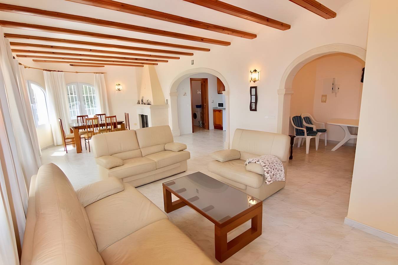 Villa 'Gaga Moraira' con vistas al mar, Wi-Fi y aire acondicionado in Teulada, Costa Blanca