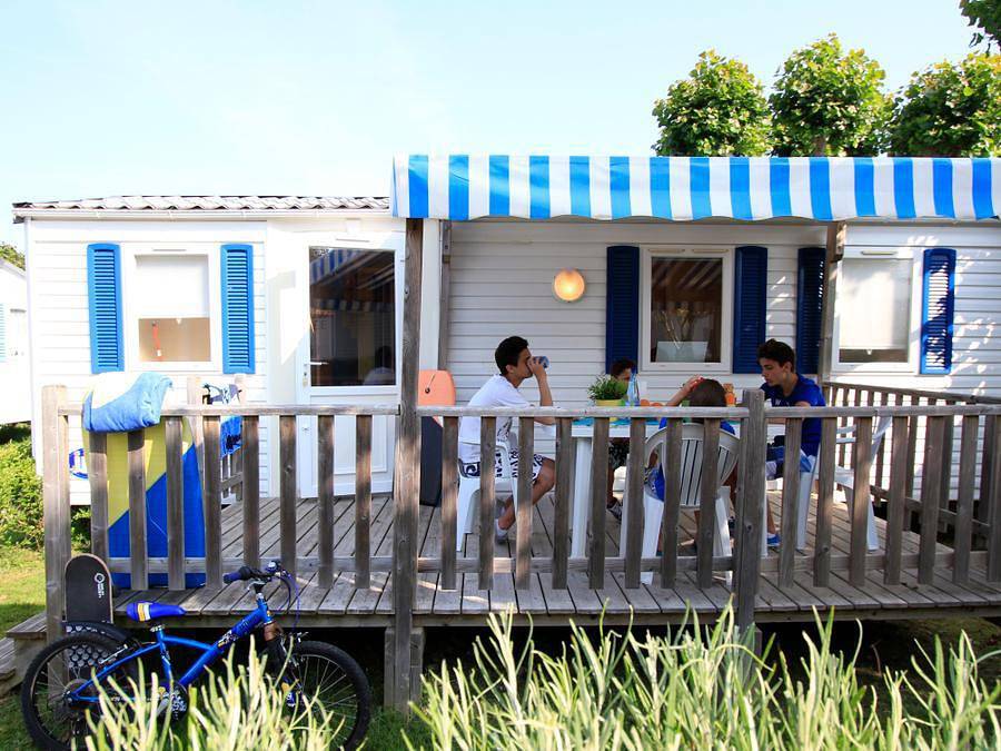 Camping Les Pirons - Mobilheim 6 personen - 2 Zimmer 4/6 Plätze in Château-d'Olonne, Les Sables-d'Olonne