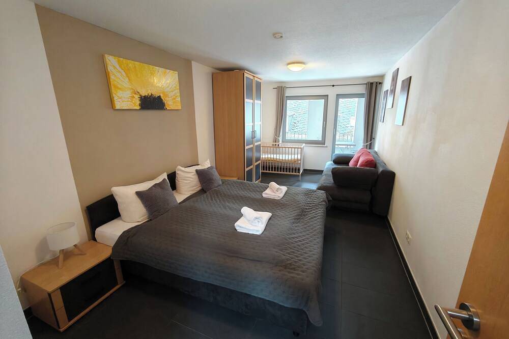 Ganze Wohnung, Altstadtquartier 16 Bacharach | 1–16 Pers | Gruppenbasis nahe Loreley in Bacharach, Landkreis Mainz-Bingen