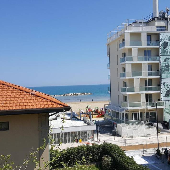 Appartamento per 6 persone, con Balcone e Panorama a Viserbella