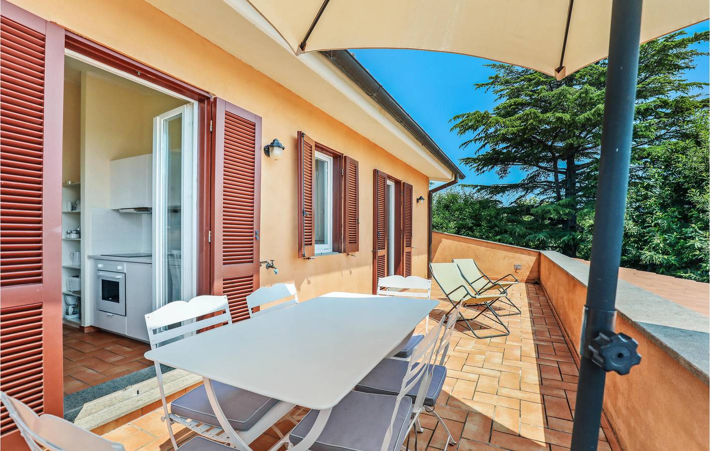Ganze Ferienwohnung, Ferienwohnung für 4 Personen mit Pool in Capranica, Viterbo Provinz