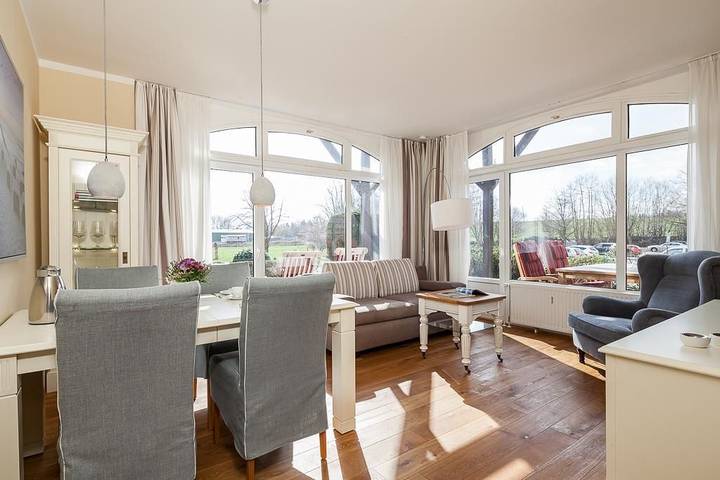 Ferienwohnung für 4 Personen, mit Terrasse und Sauna