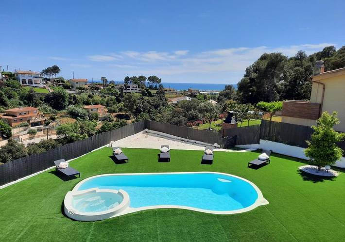 Chalet para 8 personas, con jacuzzi además de piscina y jardín en Maresme - 2