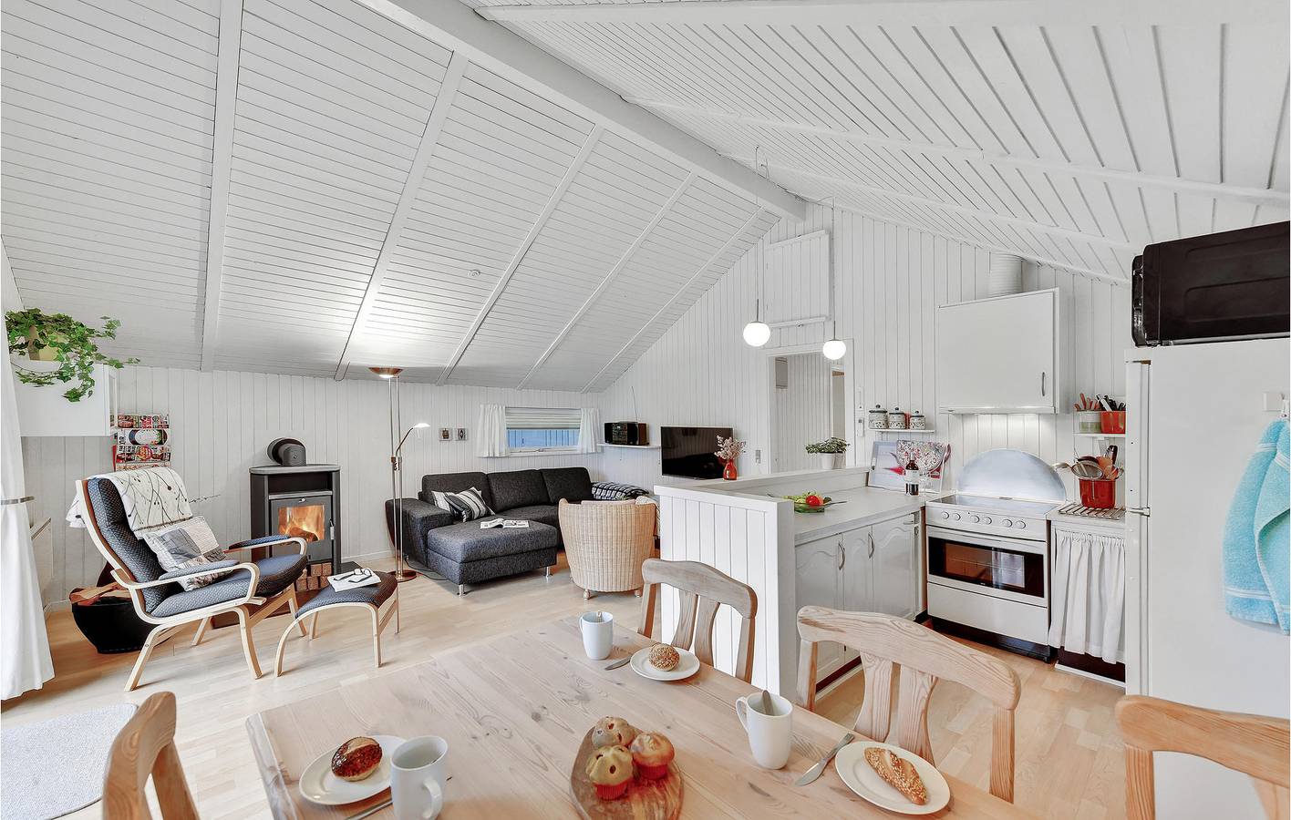 Ferienhaus für 5 Personen mit Terrasse in Skjern, Ringkøbing Fjord