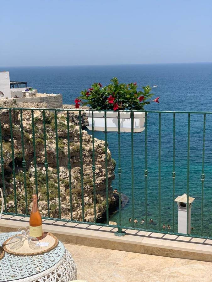 Chambre d’hôte pour 2 personnes, avec terrasse et vue à Polignano a Mare