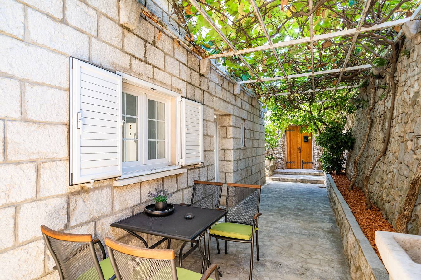 Casa vacanza per 8 persone con giardino in Ragusa Vecchia, Dubrovnik-Neretva