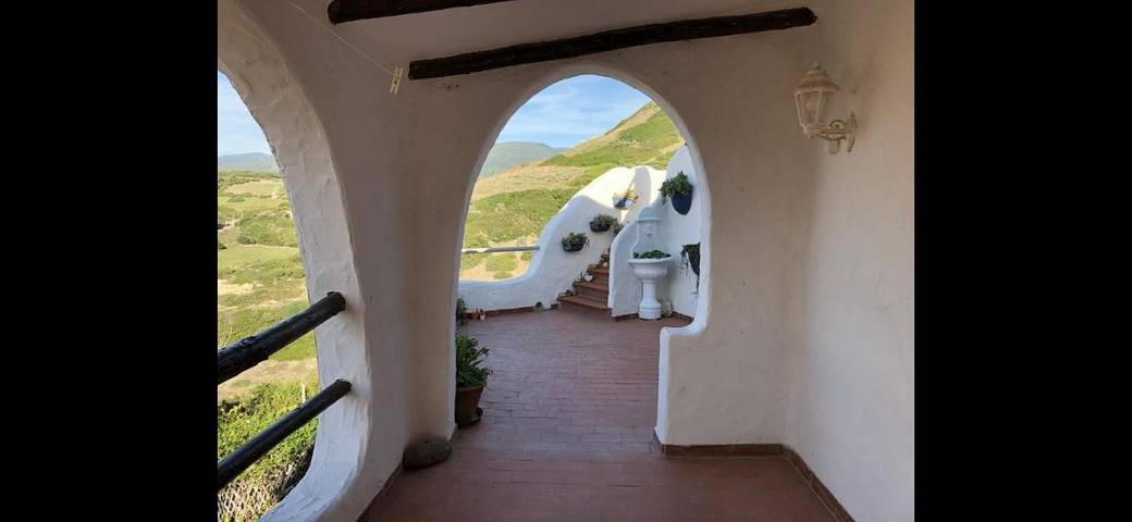 Ferienhaus für 5 Personen, mit Balkon und Terrasse sowie Garten und Ausblick