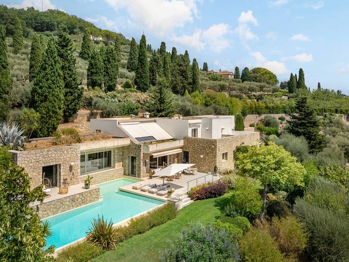 Villa pour 11 personnes, avec Balcon ainsi que Terrasse et Jardin à Grasse